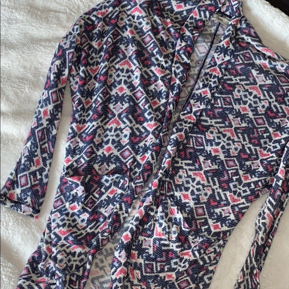 Long Patterned Sweater